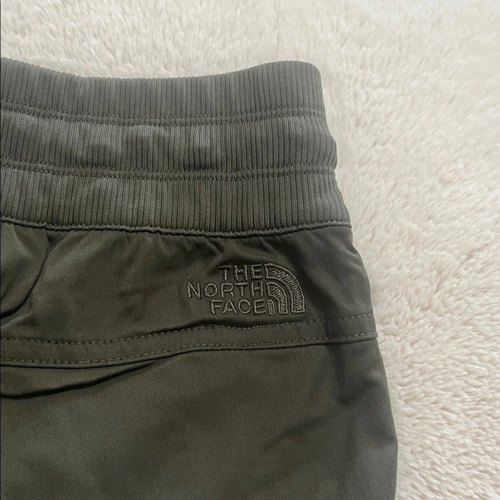 The North Face womens Dark Green Athletic Shorts